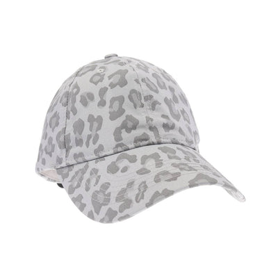 Leopard Pattered C.C Ball Cap