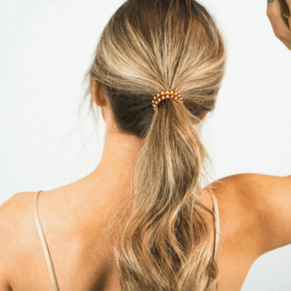 Spiral Hair Coils | Small | Rose Water Pink Hair Ties - Just Believe Boutique