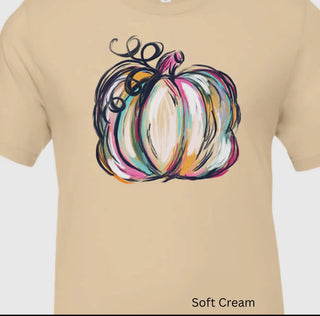 Watercolor pumpkin