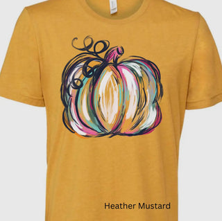 Watercolor pumpkin