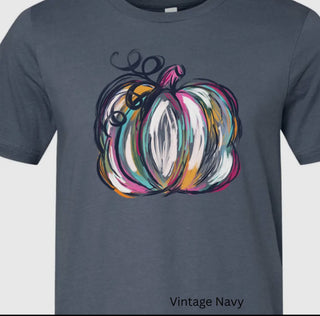 Watercolor pumpkin