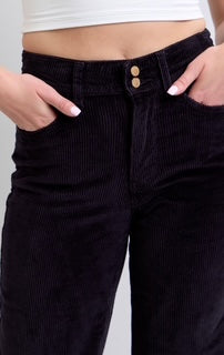 JUDY BLUE HW Corduroy Trouser