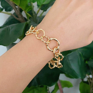 Artfully Linked Chain Bracelet - Just Believe Boutique