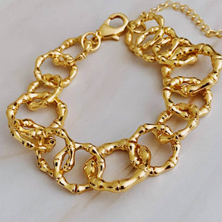 Artfully Linked Chain Bracelet - Just Believe Boutique