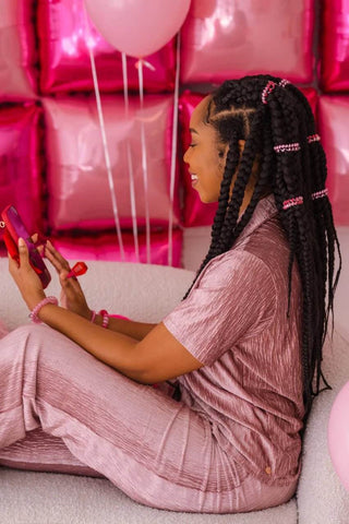 Blushing Teleties Pack - Just Believe Boutique