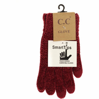C.C. Beanie - Chenille Gloves - Just Believe Boutique
