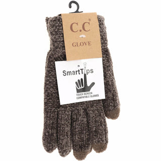 C.C. Beanie - Chenille Gloves - Just Believe Boutique