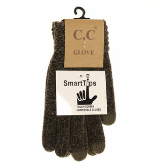 C.C. Beanie - Chenille Gloves - Just Believe Boutique