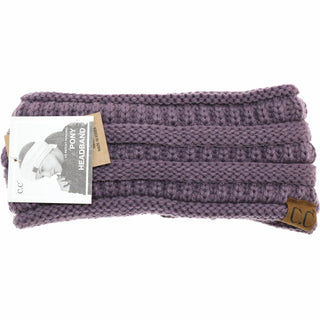 C.C. Ponytail Headband Solid Ribbed beanie - Just Believe Boutique