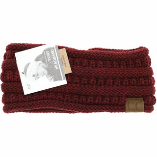 C.C. Ponytail Headband Solid Ribbed beanie - Just Believe Boutique