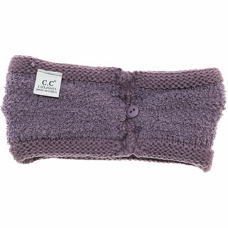 C.C. Ponytail Headband Solid Ribbed beanie - Just Believe Boutique