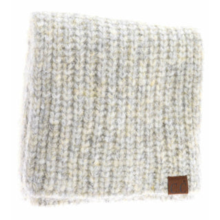 C.C Scarf - Soft Ribbed Oblong - Just Believe Boutique