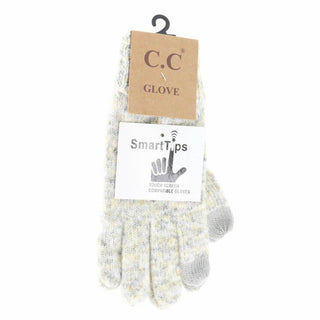 C.C - Soft Ribbed Knit Glove - Just Believe Boutique