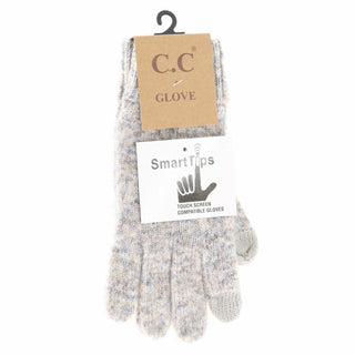 C.C - Soft Ribbed Knit Glove - Just Believe Boutique