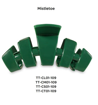 Classic Green Large Hair Clip - Just Believe Boutique