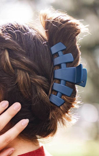 Classic Midnight Rain Medium Hair Clip - Just Believe Boutique