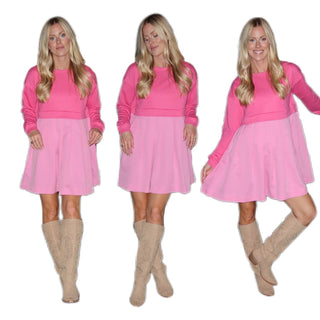 Cotton Candy Comfort Dress - Just Believe Boutique