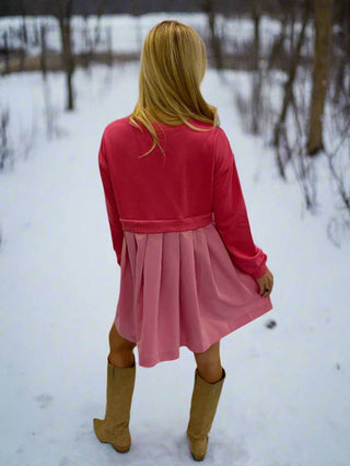 Cotton Candy Comfort Dress - Just Believe Boutique