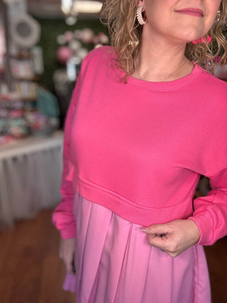 Cotton Candy Comfort Dress - Just Believe Boutique