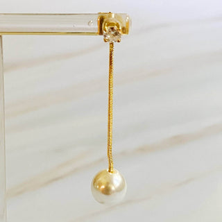 Dangling Pearl Earring - Just Believe Boutique