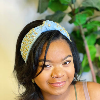 Diamonds All Over Headband: Pink - Just Believe Boutique