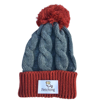Fetching pom beanie with a twist! - Just Believe Boutique