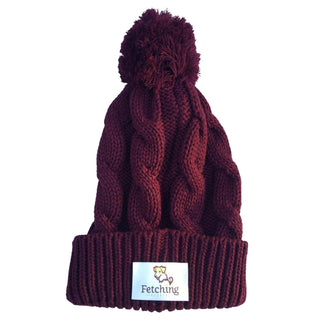 Fetching pom beanie with a twist! - Just Believe Boutique