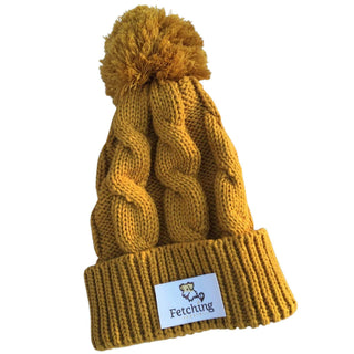 Fetching pom beanie with a twist! - Just Believe Boutique