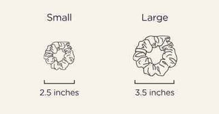 Jet Black Scrunchies - Teleties - Just Believe Boutique