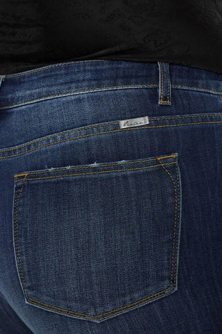 Kancan Full Size Mid Rise Slim Flare Jeans - Just Believe Boutique