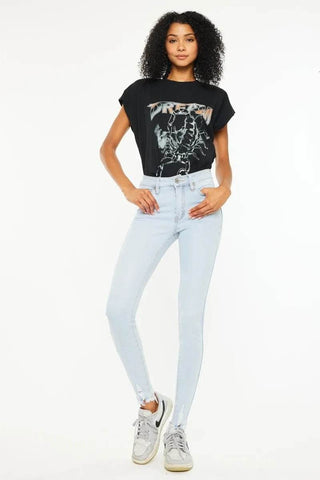 Kancan High Rise Super Skinny Jeans - Just Believe Boutique