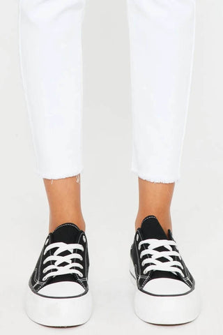 Kancan Mid Rise Ankle Skinny Jeans - Just Believe Boutique
