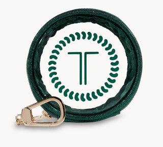 Keychain Green Holiday Glitter TELETOTE - Just Believe Boutique