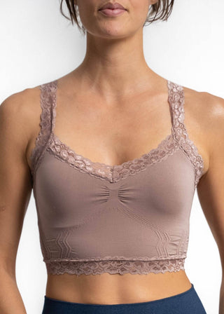 Lace Bralette: Navy - Just Believe Boutique