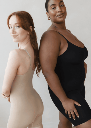 Mid-Thigh Sculpting Shapewear: Tan / Regular - Just Believe Boutique