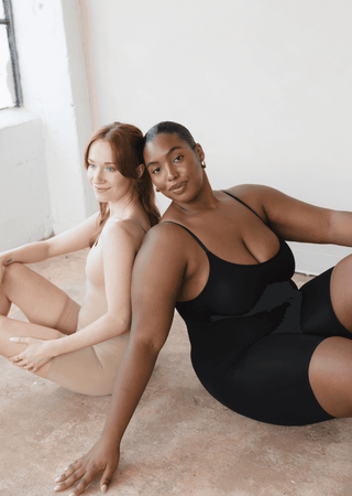 Mid-Thigh Sculpting Shapewear: Tan / Regular - Just Believe Boutique