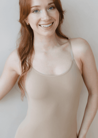 Mid-Thigh Sculpting Shapewear: Tan / Regular - Just Believe Boutique