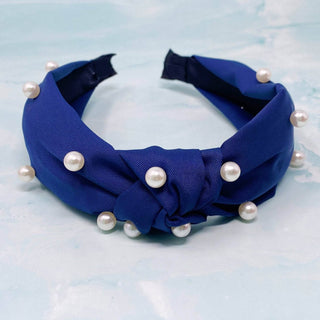 My Everyday Pearl Headband: Rouge Pink - Just Believe Boutique