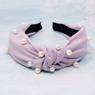My Everyday Pearl Headband: Rouge Pink - Just Believe Boutique