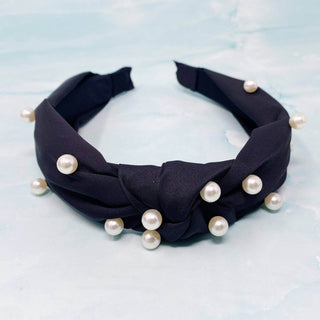 My Everyday Pearl Headband: Rouge Pink - Just Believe Boutique