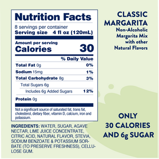 Natural Margarita - Mixer - Just Believe Boutique