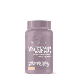Nutriplus - Multivitamin and Mineral for Kids - 60 Tablets - Just Believe Boutique