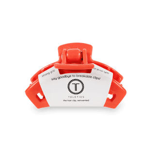 Open Coral Hair Clip - Teleties - Just Believe Boutique