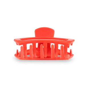 Open Coral Hair Clip - Teleties - Just Believe Boutique