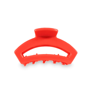 Open Coral Hair Clip - Teleties - Just Believe Boutique