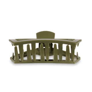 Open Olive Hair Clips - Teleties - Just Believe Boutique