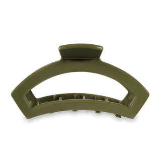 Open Olive Hair Clips - Teleties - Just Believe Boutique