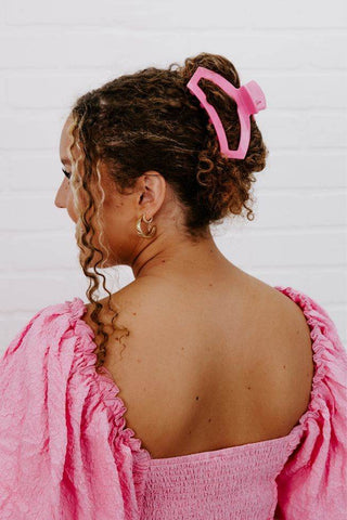 Open Peonies Please Hair Clip - Teleties - Just Believe Boutique