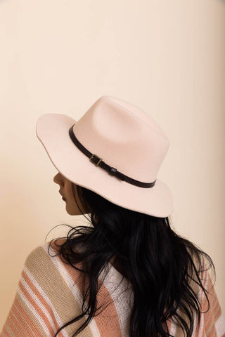 Pinched Front Western Style Hat: Black - Just Believe Boutique
