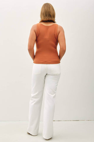 Plus size full length double lined tank - Just Believe Boutique